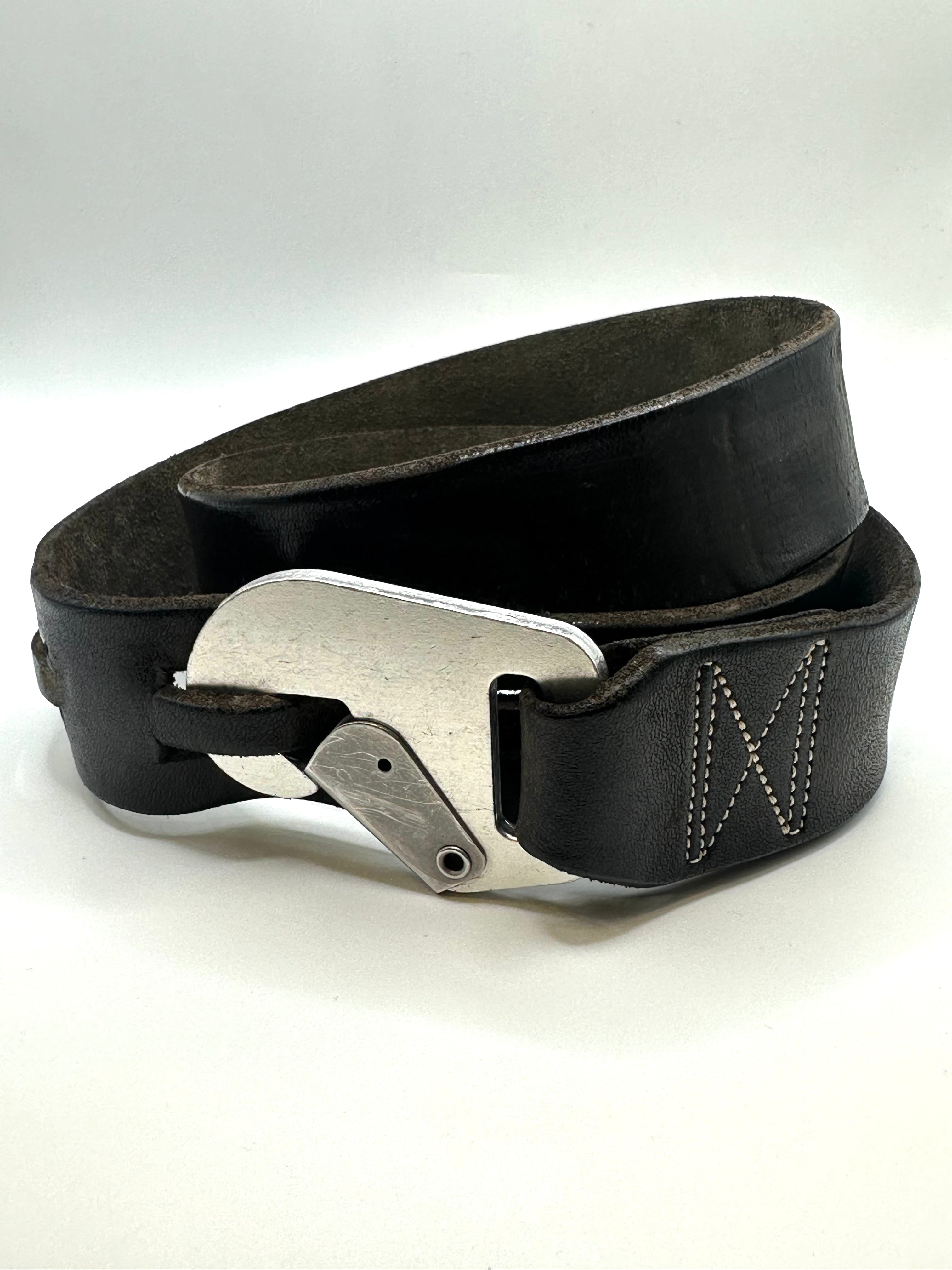 S/S2005 Carol Christian Poell “Dispossessed” aviation seat belt