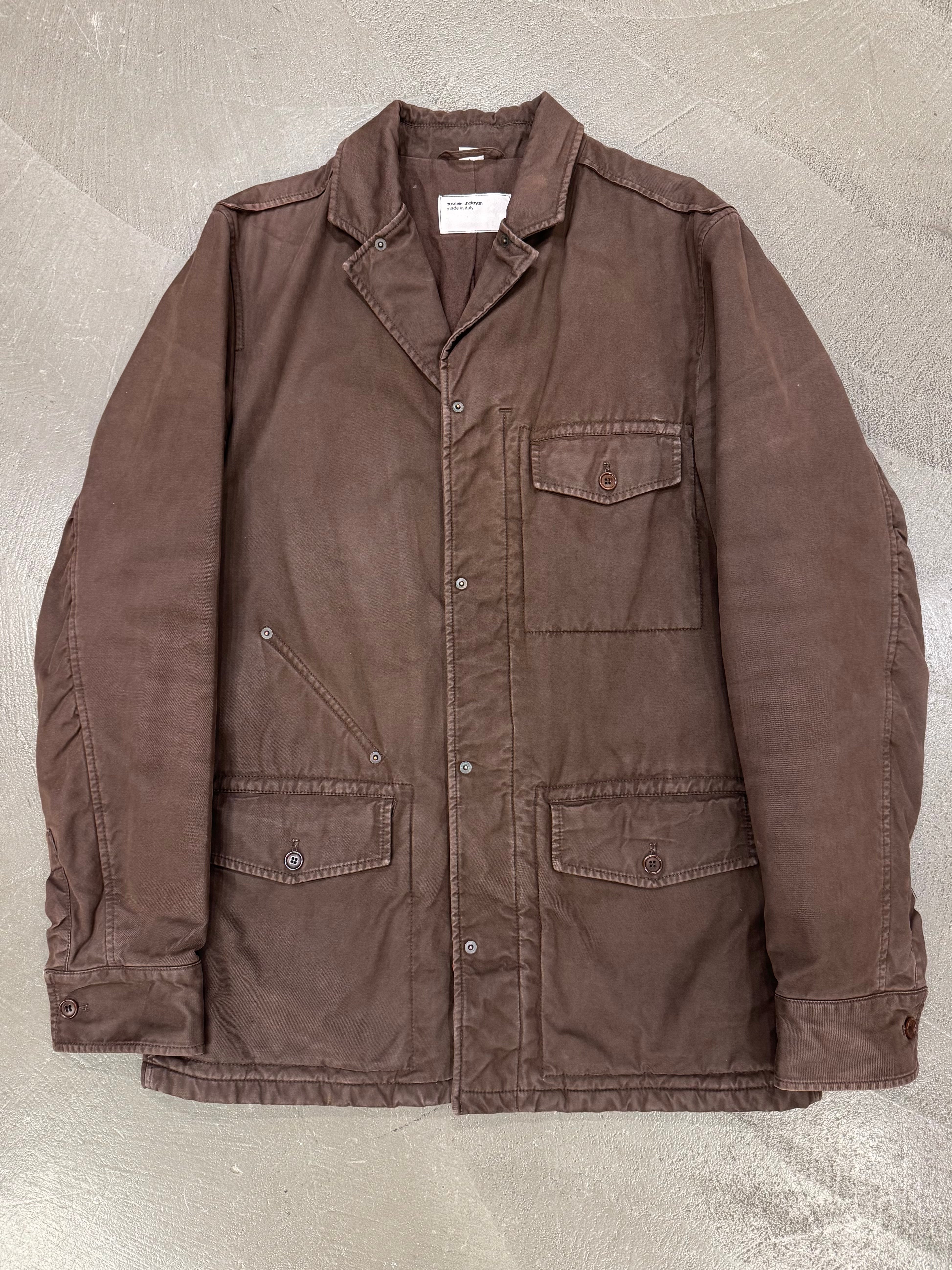 F/W 2005 Hussein Chalayan in shadows field jacket