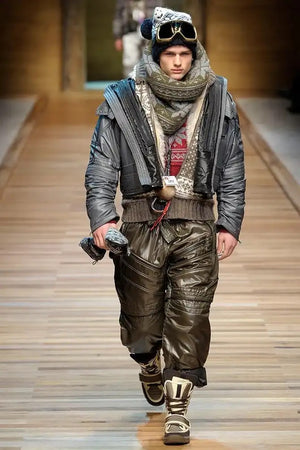 AW2010 Dolce & Gabbana Astro cargo ski astronaut pants