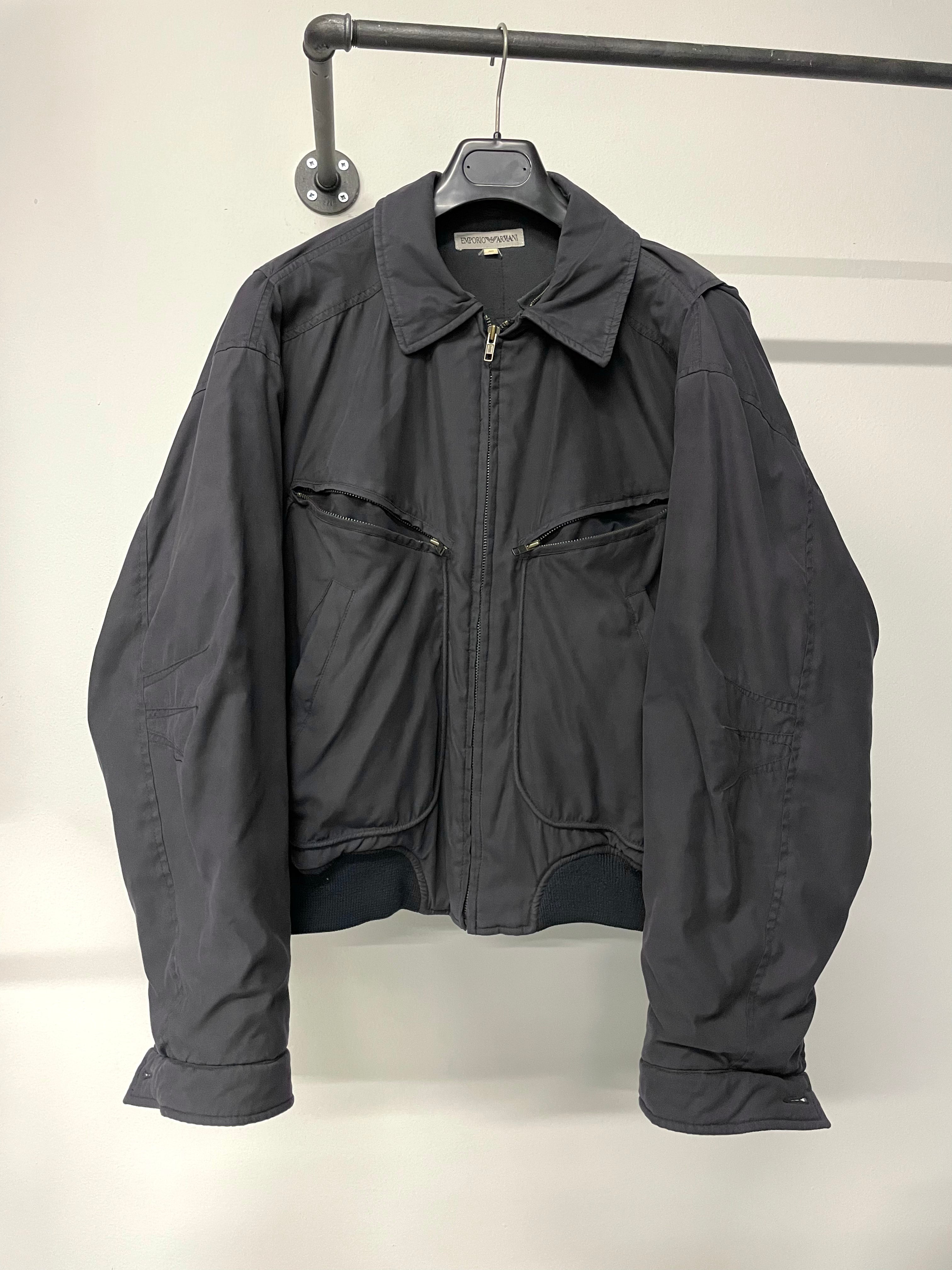 1990s Emporio Armani cargo bomber jacket 1990s Emporio Armani cargo bomber jacket