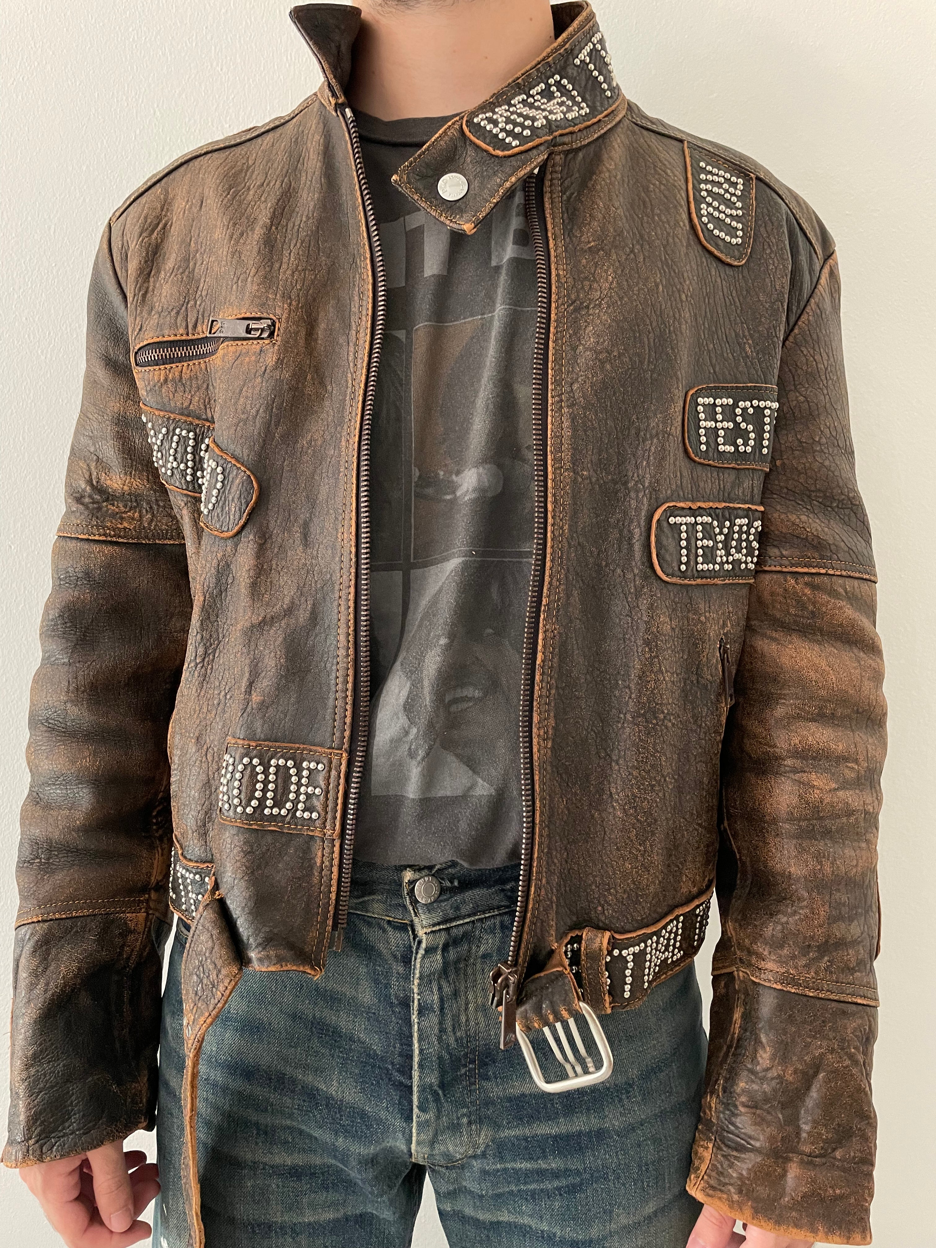 2000s Dolce & Gabbana Rodeo leather jacket 2000s Dolce & Gabbana Rodeo leather jacket