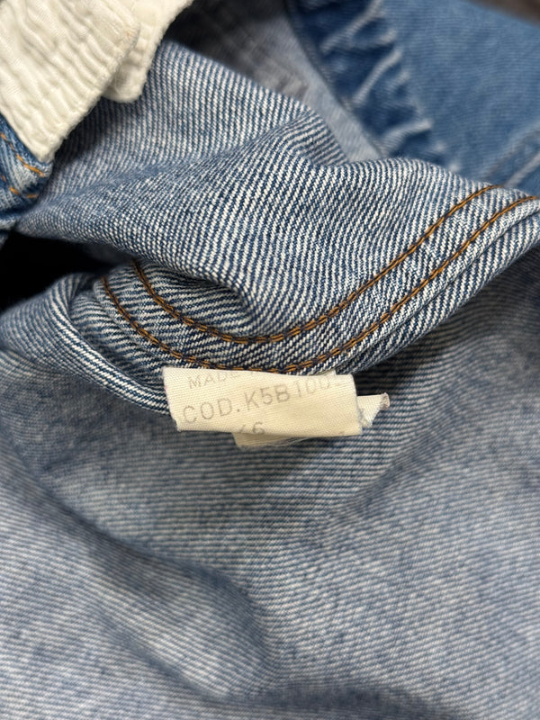 1990s Emporio Armani cropped denim jacket