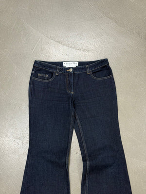 2000s Christian Dior by John Galliano flared jeans