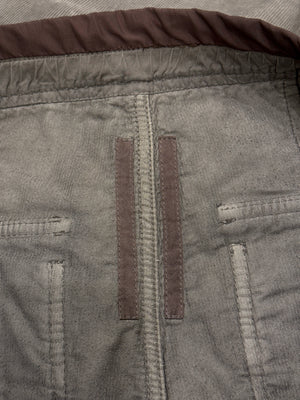 2015 Rick Owens creatch drawstring cargo pants