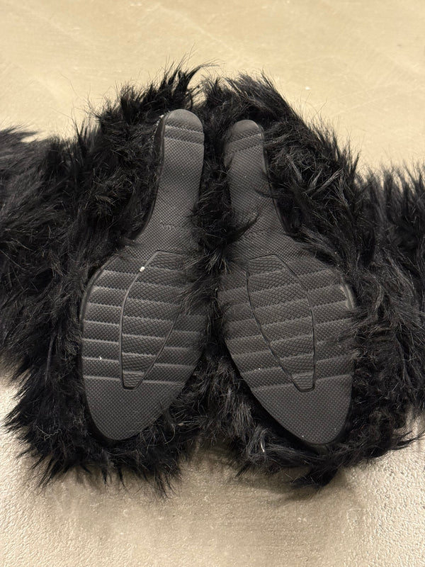 2000s Prada faux fur boots