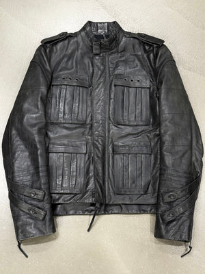 A/W2003 Dior by Hedi Slimane "Luster" Campaign M65 leather jacket