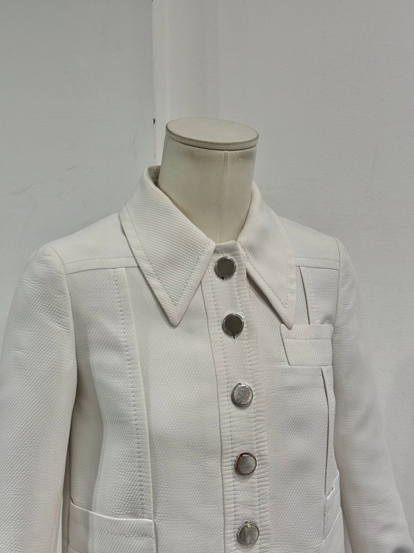 2000s Miu Miu cropped single breasted jacket