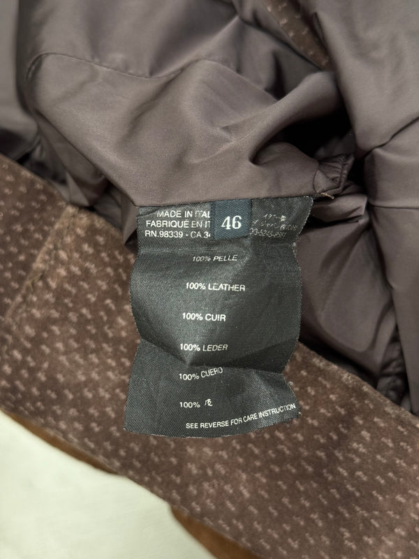 2000s Prada leather jacket