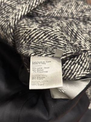 A/W 2007 Dior By Hedi Slimane “Navigate” tweed military coat
