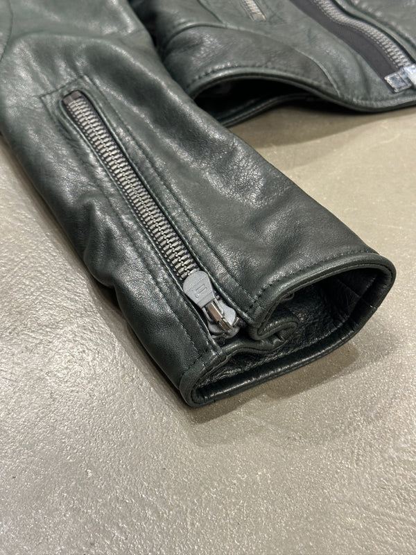 2000s Balenciaga by Nicolas Ghesquiere biker leather jacket