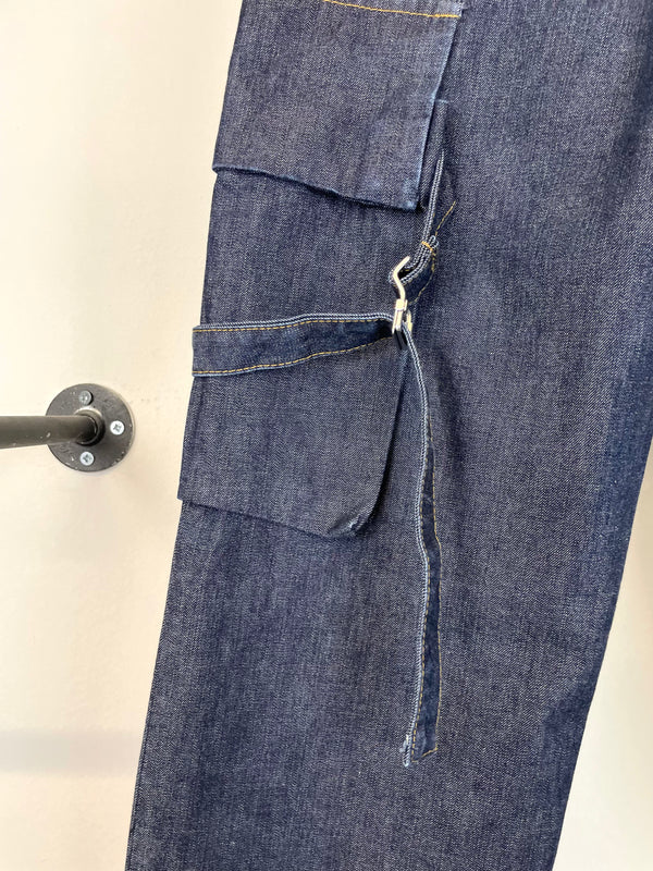 AW2004 Helmut Lang bondage cargo denim