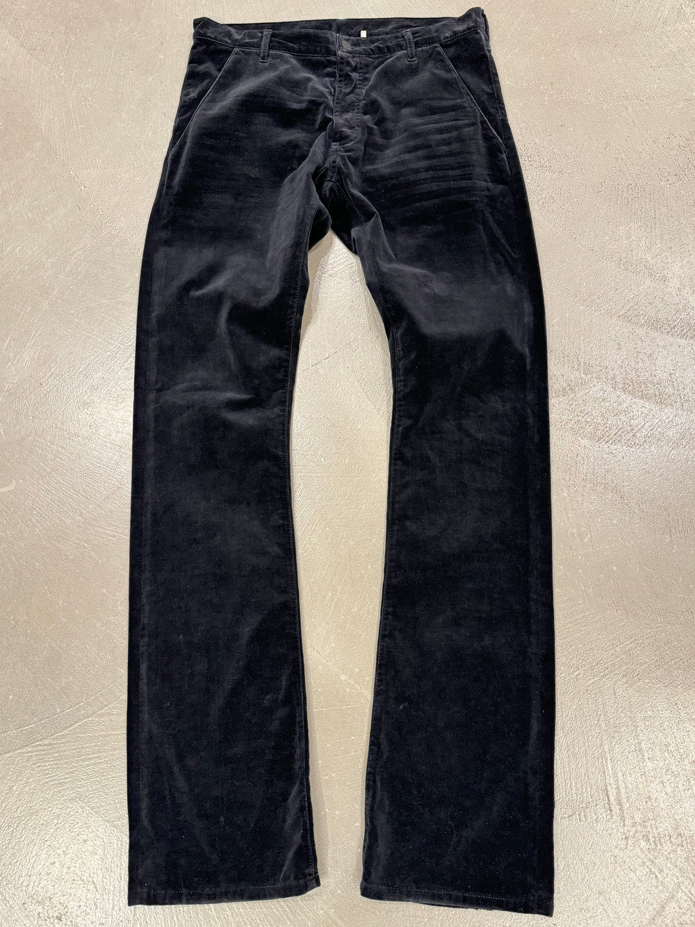 A/W 2005 Dior by Hedi Slimane velvet pants