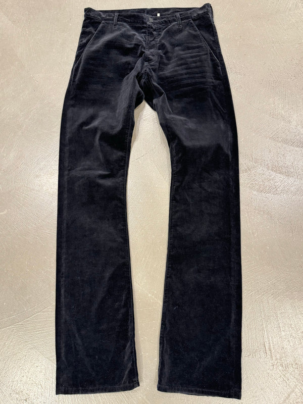 A/W 2005 Dior by Hedi Slimane velvet pants