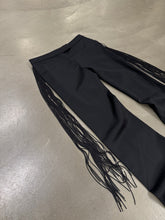 Load image into Gallery viewer, A/W 2002 Alexander McQueen fringe pants
