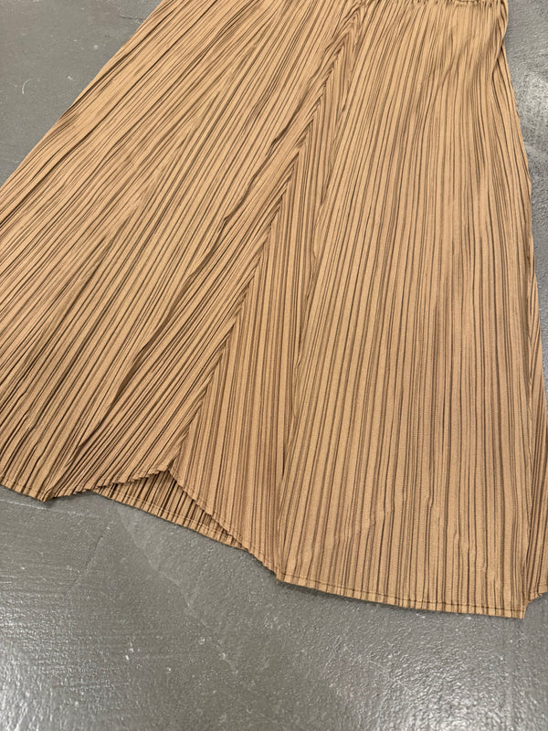 Issey Miyake pleated set (top + skirt)