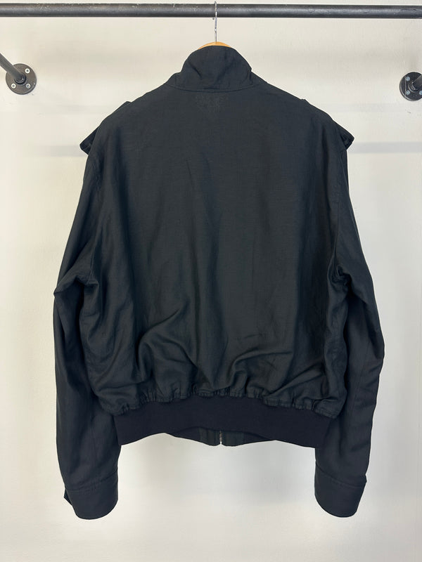 S/S 2003 Gucci by Tom Ford reversible linen bomber jacket