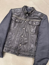 Load image into Gallery viewer, 1980s Marithe Francois Girbaud hybrid leather jacket

