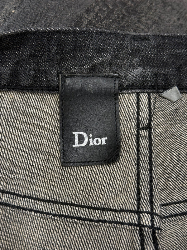 A/W2008 Dior Homme waxed jeans