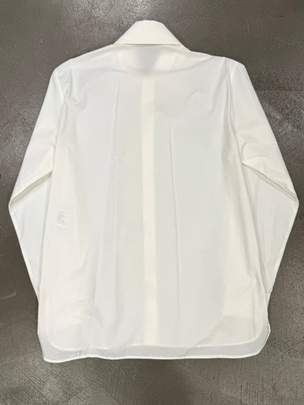 2000s Chanel collar logo shirt