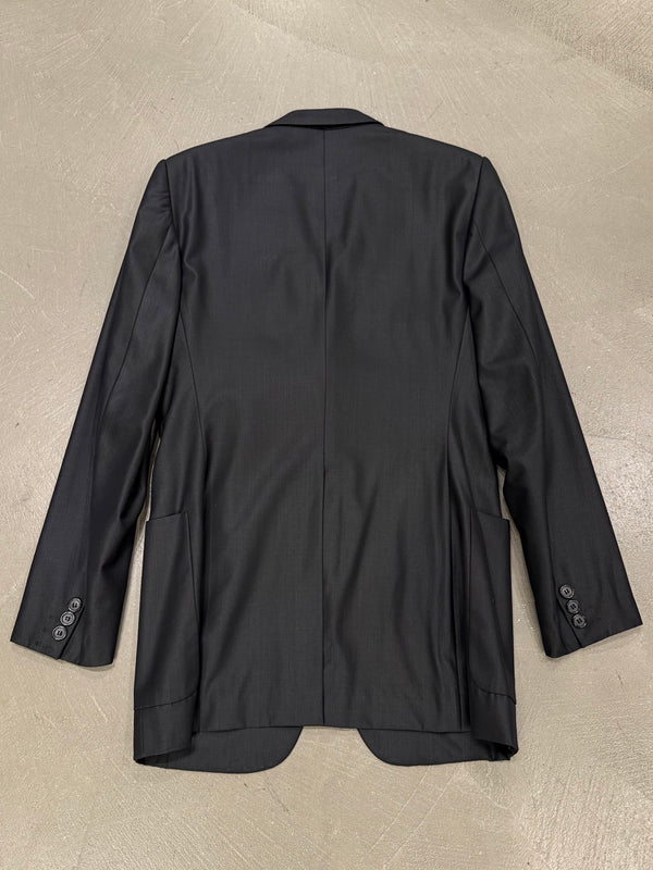 S/S2002 Dior by Hedi Slimane tailored coated blazer
