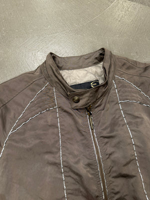 2007 Cavalli paneled bomber jacket