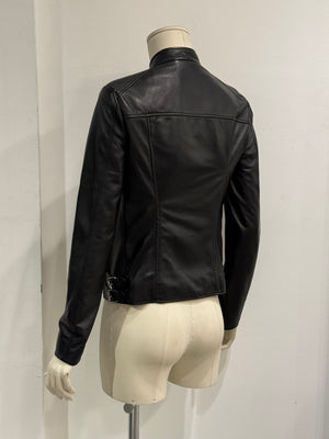 Tom Ford moto biker leather jacket