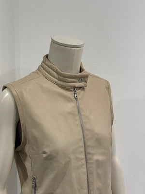 A/W2000 Prada biker leather vest