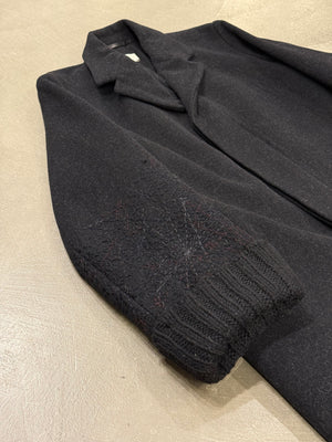 1990s Dries Van Noten Embroidered wool coat