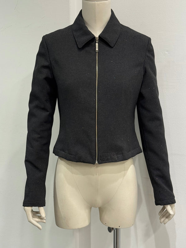 2000s Versace embellished jacket