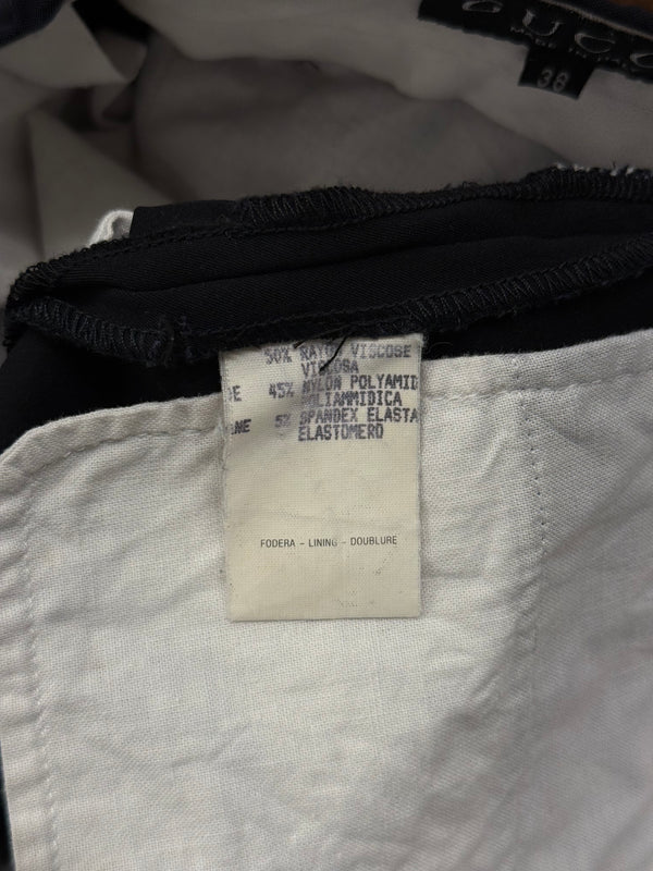 1990s Gucci by Tom Ford tailored wide leg trousers