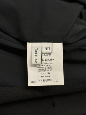2009 Balenciaga by Ghesquiere asymmetrical jacket