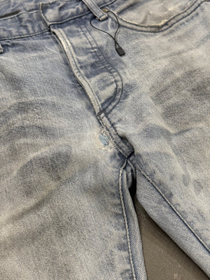 2000s Dior by Hedi Slimane faded jeans