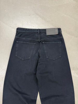 A/W2023 Maison Margiela raw hem wide leg jeans