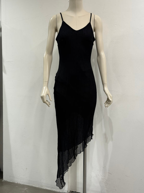 2000S Cavalli wrinkle dress