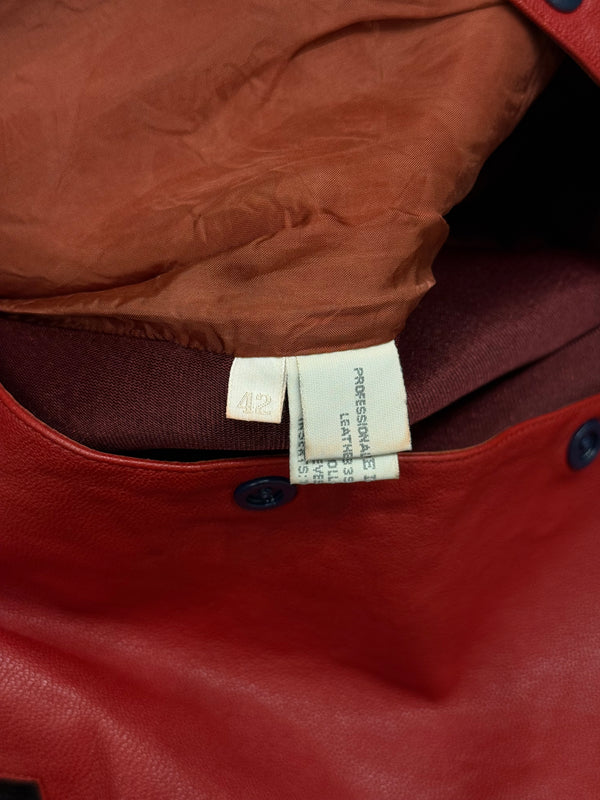 S/S2000 Miu Miu runway varsity leather jacket