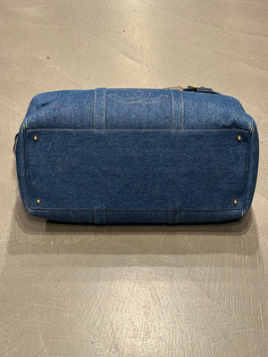 1996-1997 Chanel denim Boston bag