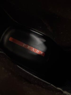 1999 Prada vibram leather boots