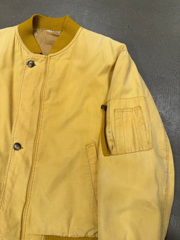 1990s Giorgio Armani faded bomber jacket