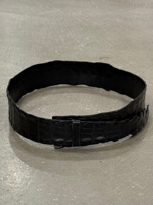 A/W2002 Gucci by Tom Ford real crocodile belt