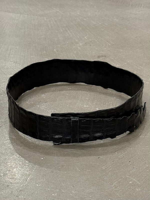 A/W2002 Gucci by Tom Ford real crocodile belt