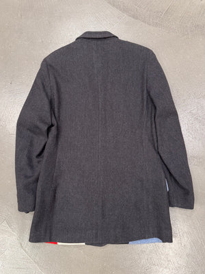 A/W2003 Y’s Yohji Yamamoto runway patchwork geometric blazer