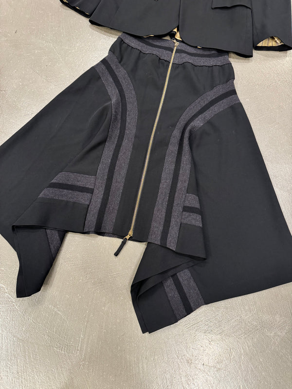 1990s Jean Paul Gaultier set jacket + skirt