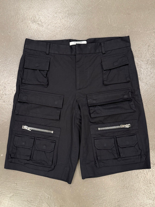S/S2015 Givenchy runway utility cargo shorts