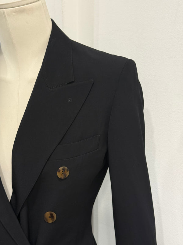 2000s Jean Paul Gaultier deconstructed tailored blazer