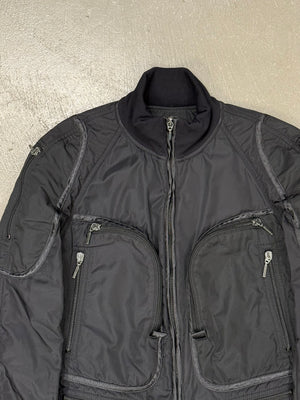 2000s Plein Sud cargo moto utility jacket