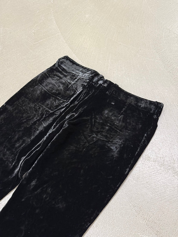 A/W2004 Gucci by Tom Ford crushed velvet pants