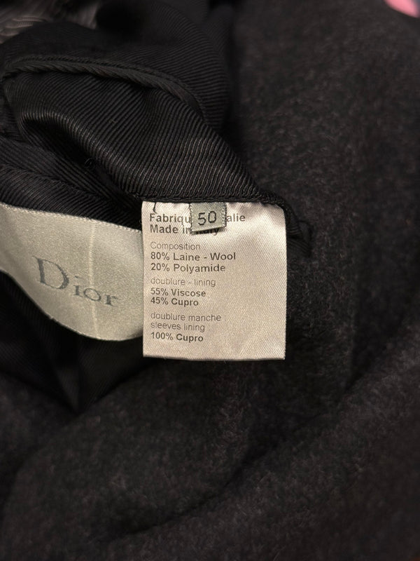 A/W2008 Dior Homme Asymmetrical wool coat