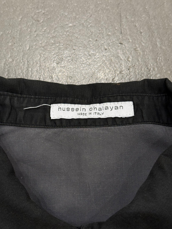 2000s Hussein Chalayan hybrid deconstructed shirt