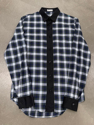 F/W2005 Dior by Hedi Slimane “fireworks” runway plaid shirt