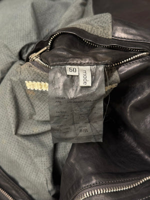 Carol Christian Poell prosthetic gloved leather jacket